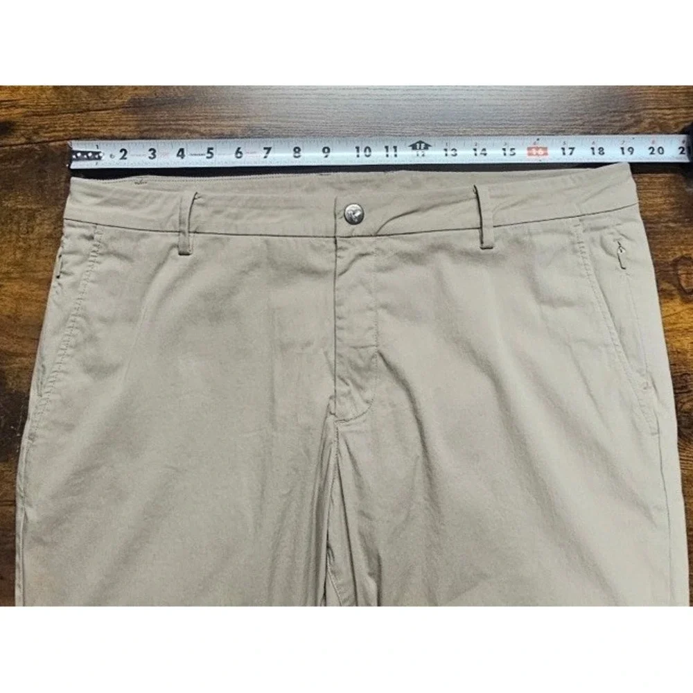 Bird Dogs Boom for Your Boomstick Pants Men's 38x32 Beige Chinos Khaki Tan Golf